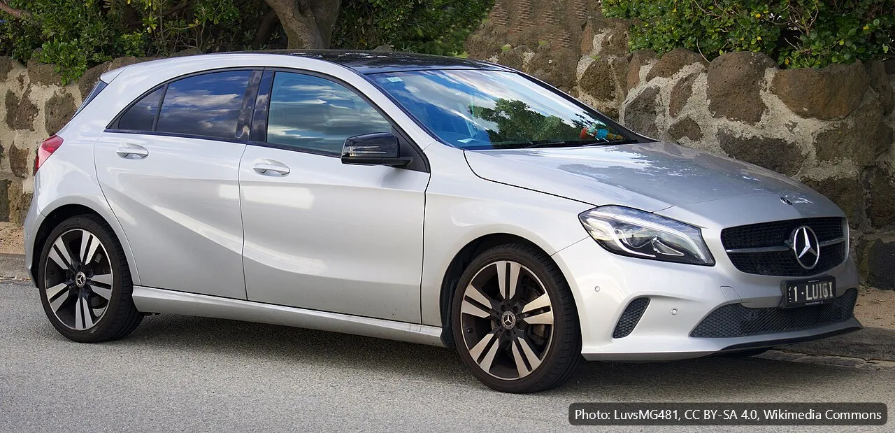 MERCEDES-BENZ A 180 WHITEART PREMIUM+ D AUTO (example photo)