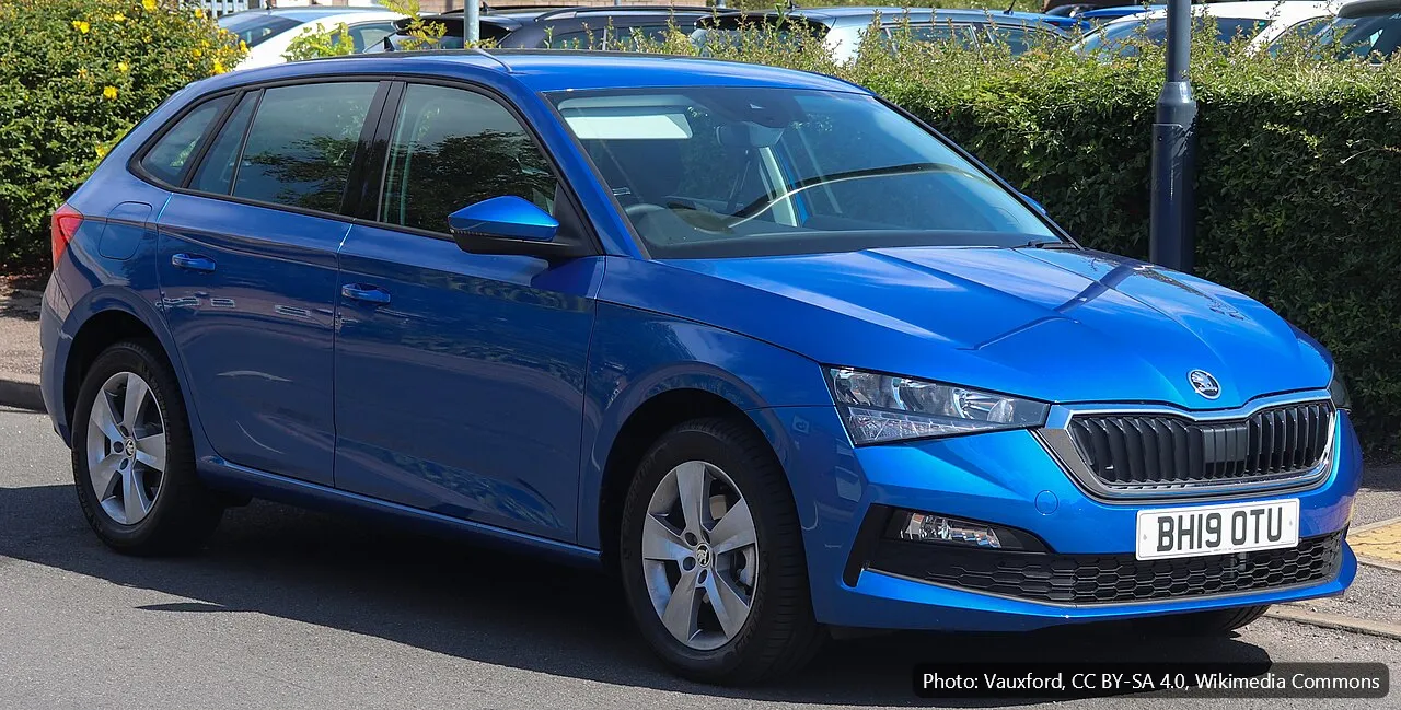 SKODA SCALA (example photo)