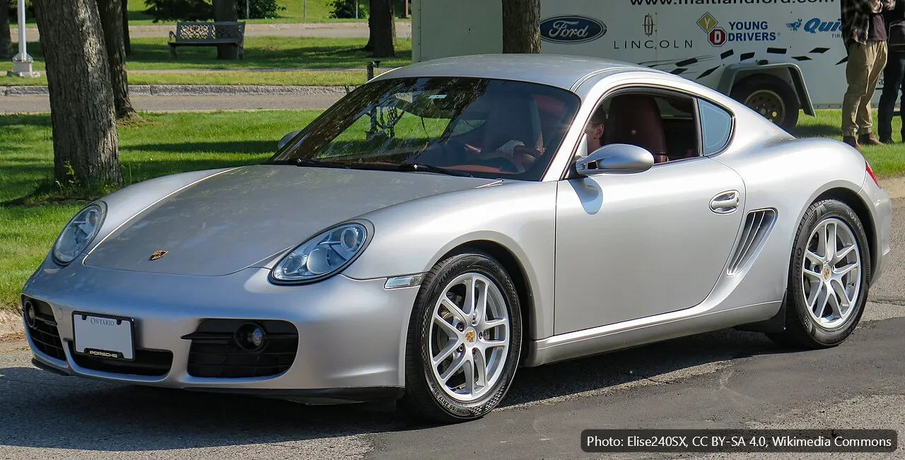 PORSCHE CAYMAN TIPTRONIC S (example photo)